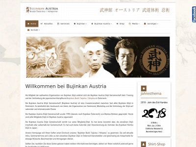 bujinkan-austria.at snapshot