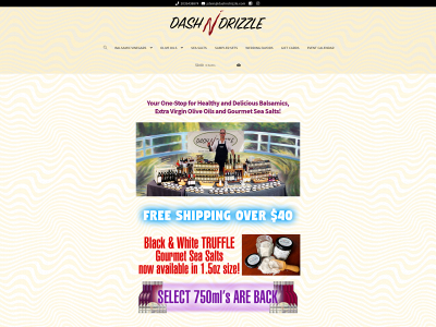 dashndrizzle.com snapshot