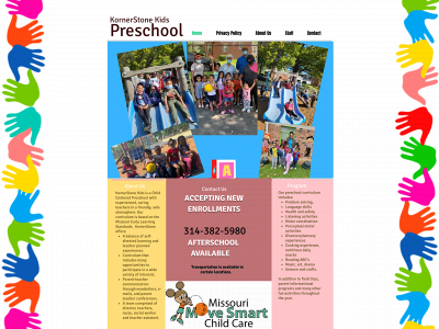 kornerstonekids.com snapshot