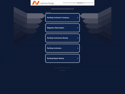 eastmanhandymanplus.com snapshot