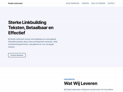 studioletterwerk.nl snapshot