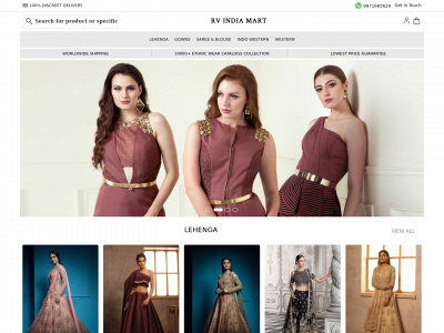rvindiamart.com snapshot