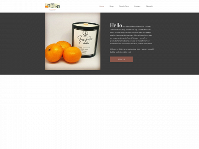 innerpeacecandles.co.uk snapshot