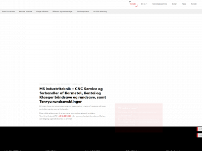 msindustriteknik.dk snapshot
