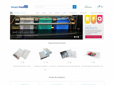 simplypolybags.com snapshot