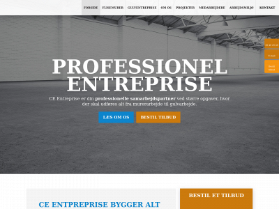 ceentreprise.dk snapshot