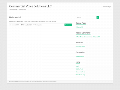 commercialvoicesolutions.com snapshot