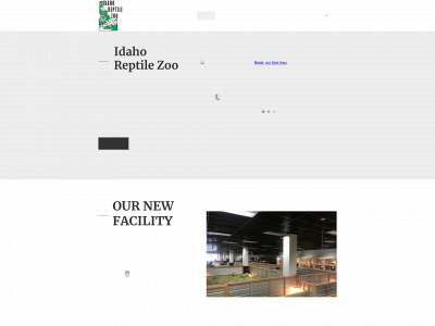 idahoreptilezoo.org snapshot