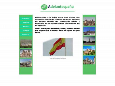adelantespaña.es snapshot