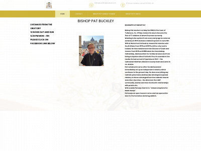 bishoppatbuckley.org snapshot