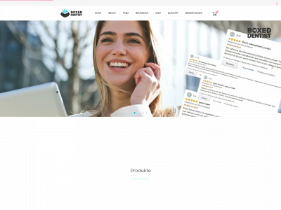 boxeddentist.com snapshot