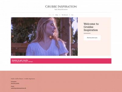 grubbeinspiration.dk snapshot