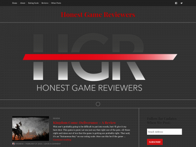 honestgamereviewers.com snapshot