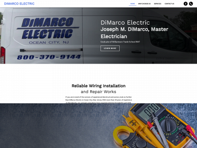 dimarcoelectric.com snapshot