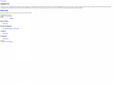 globalyo-wp.com snapshot