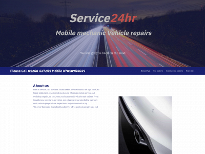 service24hr.co.uk snapshot