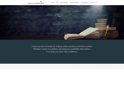 maryhueyproofreading.com snapshot
