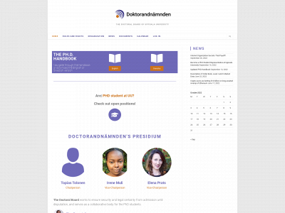 uudoctoralboard.se snapshot