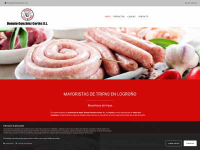 www.donatogonzalez.es snapshot