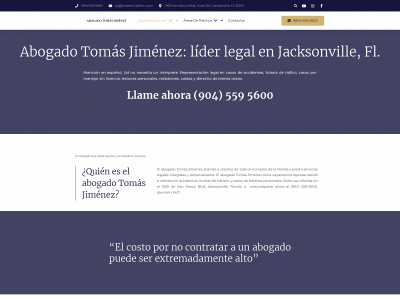 abogadotomasjimenez.com snapshot