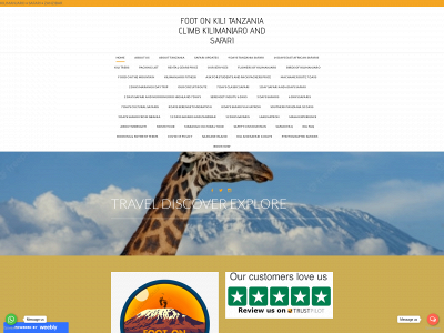www.footonkilitanzaniaadventure.com snapshot