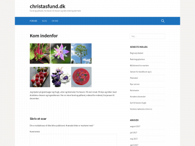 christasfund.dk snapshot