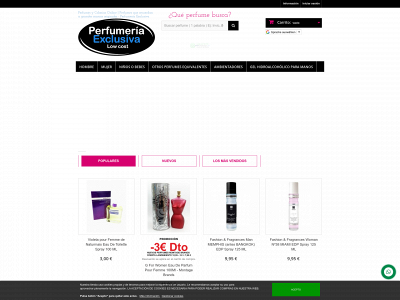 perfumeriaexclusiva.net snapshot