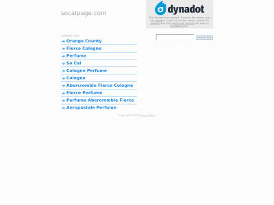 socalpage.com snapshot