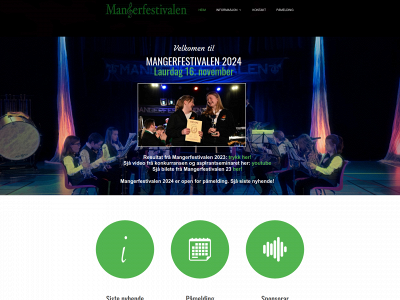 mangerfestivalen.no snapshot