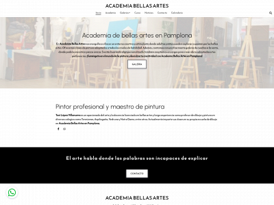 www.academiabellasartes.es snapshot