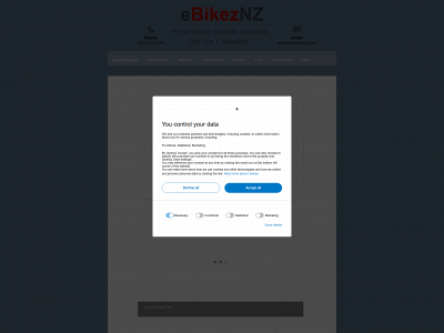 ebikeznz.com snapshot