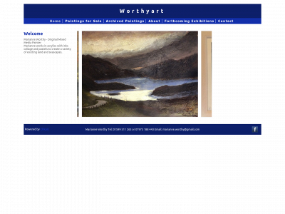 worthyart.co.uk snapshot
