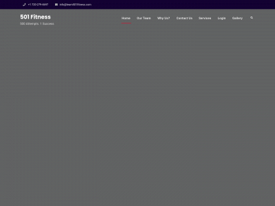 team501fitness.com snapshot