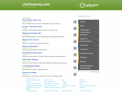 charliebesty.com snapshot