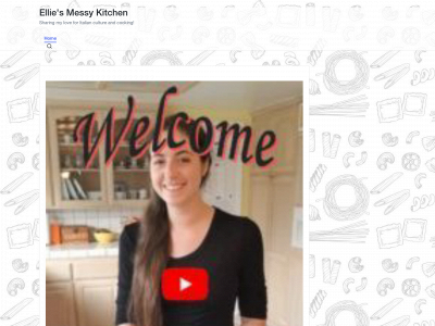 elliesmessykitchen.com snapshot