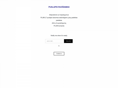 plum.lt snapshot