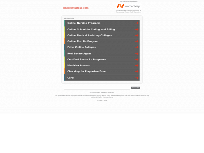 empresstiarose.com snapshot