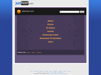 alisonoe.com snapshot