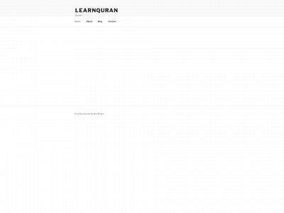 learnquran.org.uk snapshot