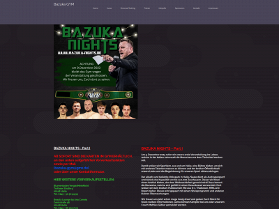 bazuka-gym.de snapshot