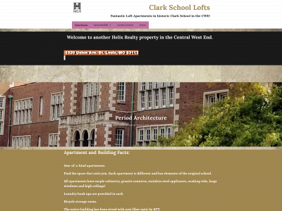 clarkschoollofts.com snapshot