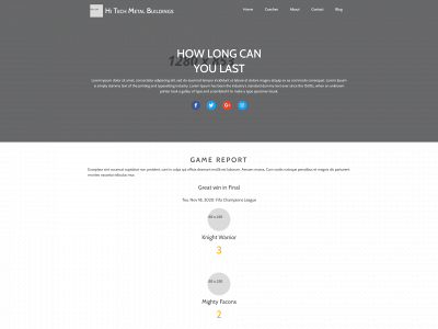 hitechmetalbuildings.com snapshot
