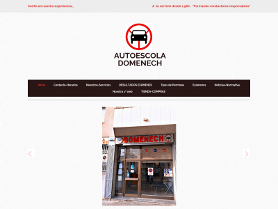 autoescoladomenech.es snapshot