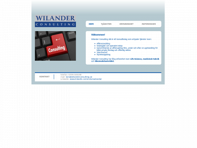 wilanderconsulting.se snapshot