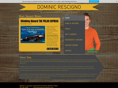 dominicrescigno.com snapshot