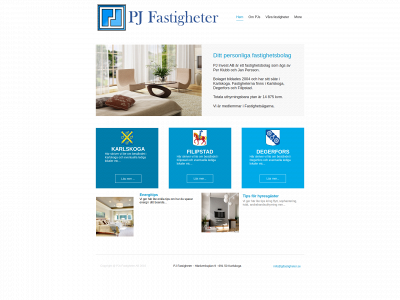 pjfastigheter.se snapshot