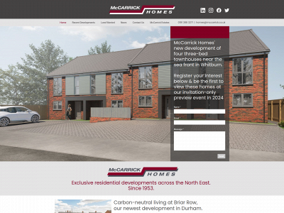 mccarrickhomes.co.uk snapshot