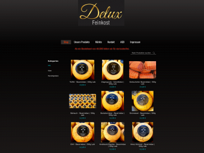 deluxfeinkost.de snapshot
