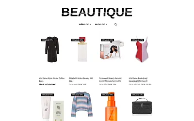 beautique.dk snapshot