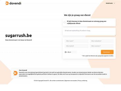 sugarrush.be snapshot